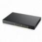 SWITCH ZyXel- Gigabit x 24- SFP x 2- managed- rackabil- carcasa metalica- GS190024HPV2-EU010timbru verde 2 lei)