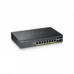 SWITCH ZyXel- Gigabit x 10- SFP x 2- managed- carcasa metalica- GS2220-10HP-EU0101timbru verde 2 lei)