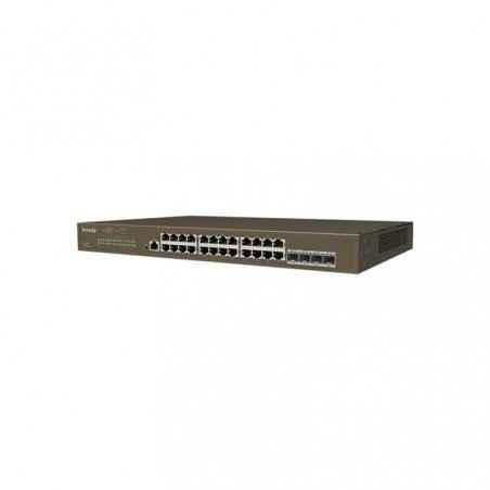 SWITCH Tenda cu management L3 cu 28 porturi24 x GE- 4 x SFP) carcasa metalica- rackabil TEG5310P-8-150Wtimbru verde 2 lei)