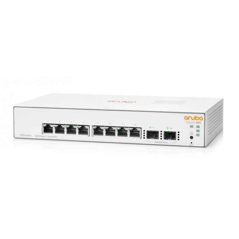 SWITCH HP- Aruba- Gigabit x 8- SFP x 2- JL680Atimbru verde 2 lei)