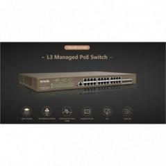 TENDA 24PORT GIGABIT L3 MANAGED SWITCH TEG5328P-24-410W timbru verde 2 lei)