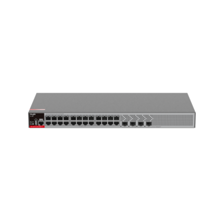 Swich Ruijie- RG-S2915-24GT4MS-P-L- 2410/100/1000Base-T Ethernet ports- 4 25GE/1GE SFP ports RG-S2915-24GT4MS-P-Ltimbru verde 2