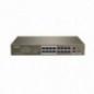 SWITCH PoE Tenda fara management 18 porturi16 x FE PoE- 2 x SFP) IEEE 8023at/af- carcasa metalica- rackabil TEF1118P-16-150Wtimb