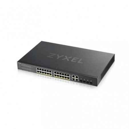 SWITCH PoE ZYXEL- GS192024HPV2port Gigabit x 24- managed- rackabil- carcasa metalica- GS192024HPV2-EU010timbru verde 2 lei)