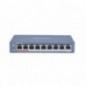 SWITCH PoE HIKVISION- port 10/100 x 8- unmanaged- nerackabil- carcasa metalica- DS-3E0109P-E(C)timbru verde 2 lei)