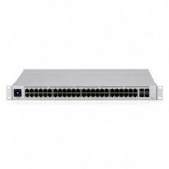 SWITCH PoE UBIQUITI- port Gigabit x 48- SFP SFP x 4- managed- rackabil- USW-48-POEtimbru verde 2 lei)