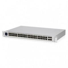 SWITCH PoE UBIQUITI- port Gigabit x 48- SFP SFP x 4- managed- rackabil- USW-48-POEtimbru verde 2 lei)