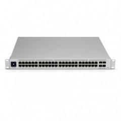 SWITCH PoE Ubiquiti- port Gigabit x 48- SFP SFP x 4- managed- rackabil- carcasa metalica- USW-PRO-48-POE-EUtimbru verde 2 lei)