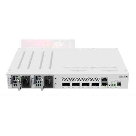 MIKROTIK SWITCH 1XFE 4X 100G CRS504-4XQ CRS504-4XQ-INtimbru verde 2 lei)