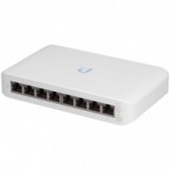 UniFi Low-cost Desktop 8Port Gigabit Switch with POE USW-LITE-8-POE-EUtimbru verde 2 lei)