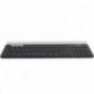 TASTATURA LOGITECH wireless , bluetooth- multimedia- 1 singur receiver- negru , argintiu- K780 920-008042 timbru verde 08 lei)