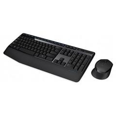KIT wireless LOGITECH- tastatura wireless mouse wireless- black- MK345 920-006489timbru verde 08 lei)