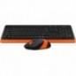Kit TASTATURA si Mouse A4TECH- Fstyler FG10FGK10- wireless- 104 taste format standard- mouse 2000dpi- 4/1 butoane- negru , porto