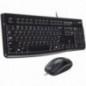 LOGITECH MK120 corded Desktop black USB - NSEAUS)- 920-002562timbru verde 08 lei)