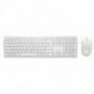 DL TASTATURA MOUSE KM5221W WHITE- 580-AKEZtimbru verde 08 lei)