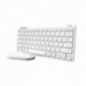 TASTATURI Trust LYRA Wireless and rechargeable Keyboard & Mouse WHITE US 25073timbru verde 08 lei)