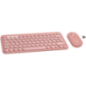 LOGITECH Pebble 2 Combo - TONAL ROSE -US) INTL - 24GHZ/BT - N/A - INTNL-973 - UNIVERSAL 920-012241timbru verde 08 lei)