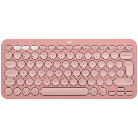 LOGITECH Pebble Keys 2 K380s - TONAL ROSE -US) INTL - BT - N/A - INTNL-973 - UNIVERSAL 920-011853timbru verde 08 lei)