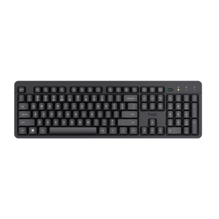 Tastatura Trust Ody II Wireless- negru TR-25011timbru verde 08 lei)