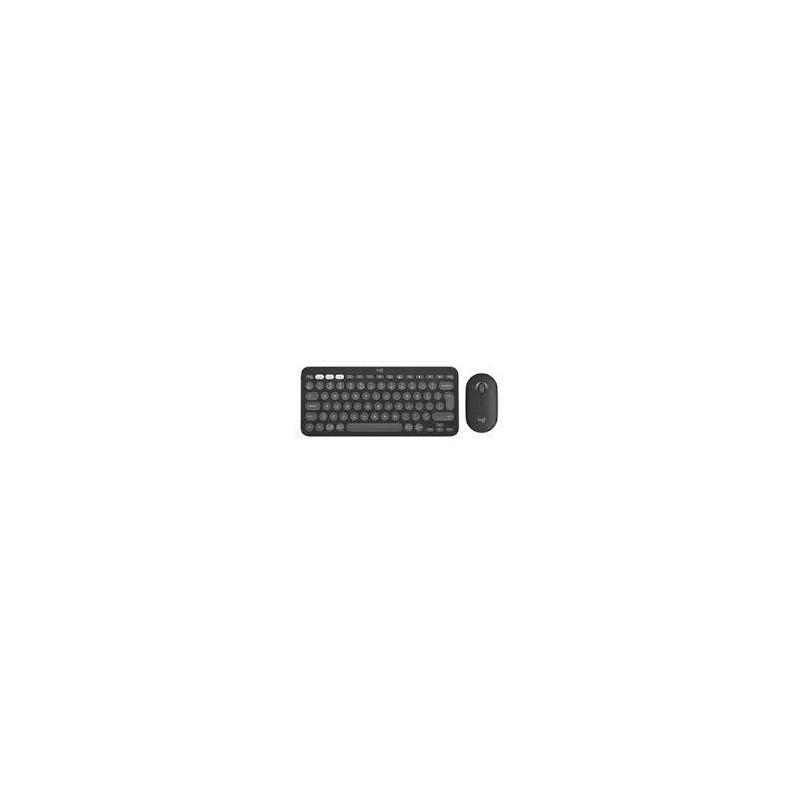 KEYBOARD MOUSE COMBO PEBBLE 2/GRAPHITE 920-012239 LOGITECH 920-012239timbru verde 08 lei)