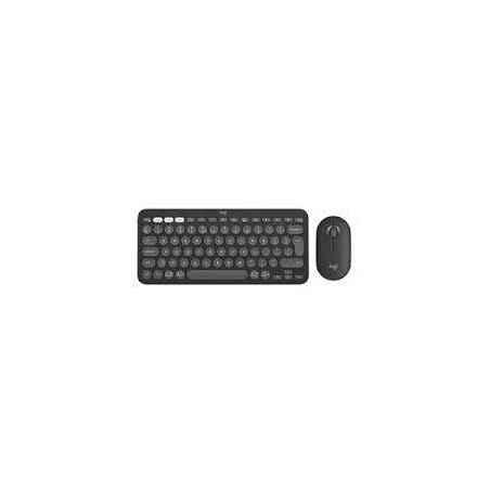 KEYBOARD MOUSE COMBO PEBBLE 2/GRAPHITE 920-012239 LOGITECH 920-012239timbru verde 08 lei)