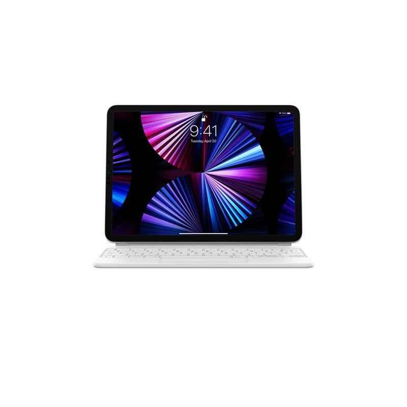 Apple Magic Keyboard for iPad Pro 11-inch3rd) and iPad Air4th) - International English - White- mjqj3z/atimbru verde 08 lei)