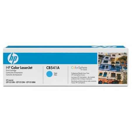 Toner Original HP Cyan- nr125A- pentru Color LaserJet CM6030- CM6040- CP6015- 14K-timbru verde 12 lei) - CB541A