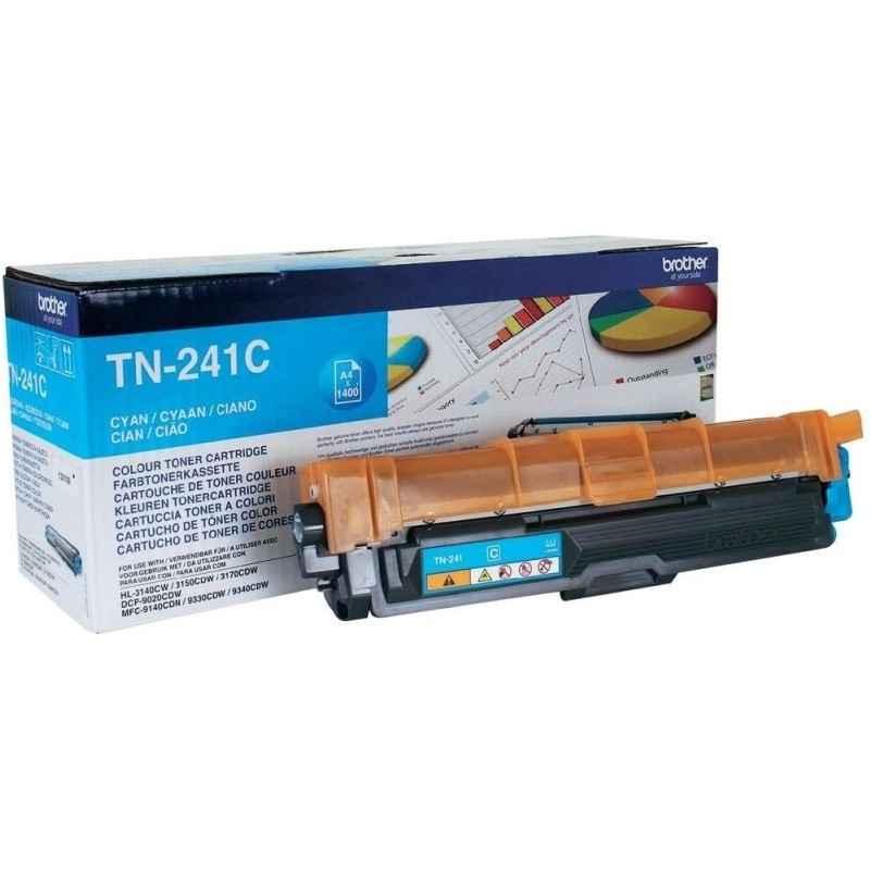 Toner Original Brother Cyan- TN241C- pentru HL-3140-3150-3170-DCP-9010-9015-9020-9140-9330-9340- 14K-TN241C