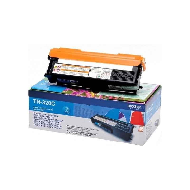 Toner Original Brother Cyan- TN320C- pentru HL-4140-4150-4570-DCP-9270-9055-MFC-9970-9460- 15K-TN320C
