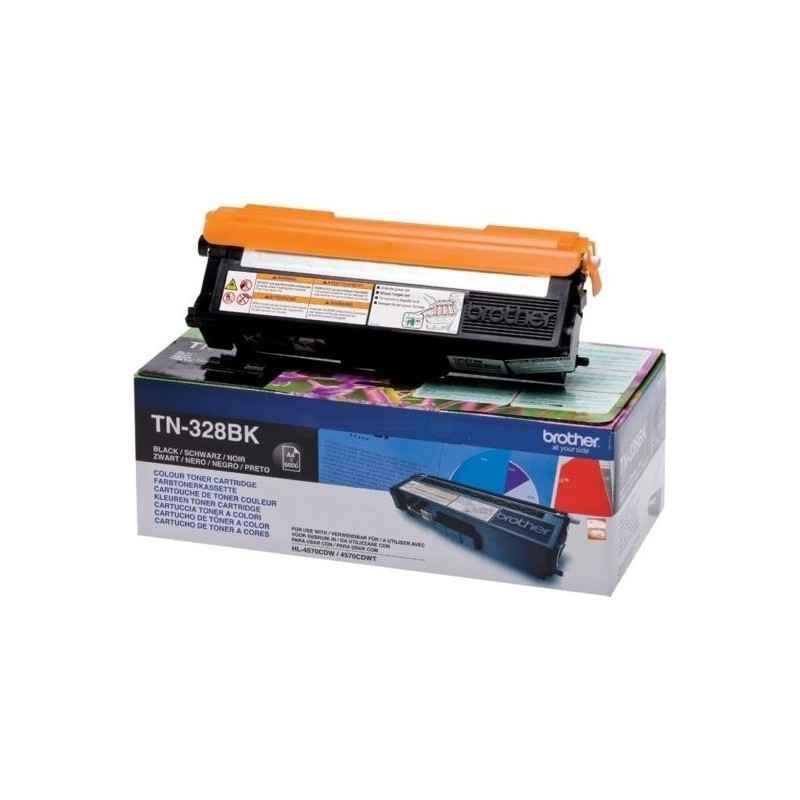 Toner Original Brother Black- TN328BK- pentru HL-4570-MFC-9970-9270- 6K-TN328BK