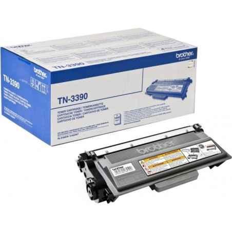 Toner Original Brother Black- TN3390- pentru HL-6180-MFC-8950-8520- 12K-TN3390