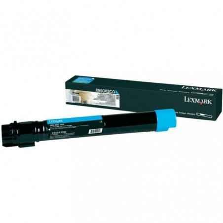 Toner Original Lexmark Cyan- X950X2CG- pentru X950-X952-X954- 22K-timbru verde 12 lei) - X950X2CG