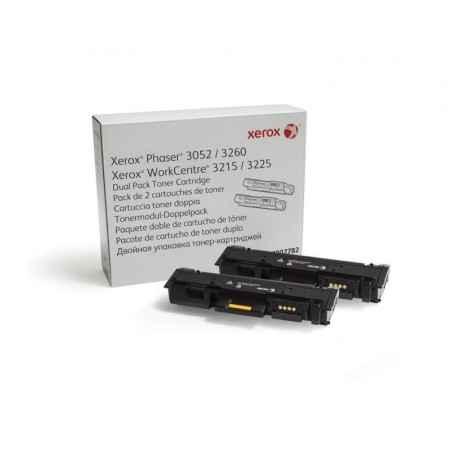 Dual-Pack Original Xerox Black- 106R02782- pentru Ph 3052-Ph 3260-WC 3215-WC 3225- 2x3K-timbru verde 12 lei) - 106R02782
