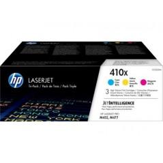Combo-Pack Original HP CMY- nr410X- pentru M377-M452-M477- 3X5K-timbru verde 12 lei) - CF252XM