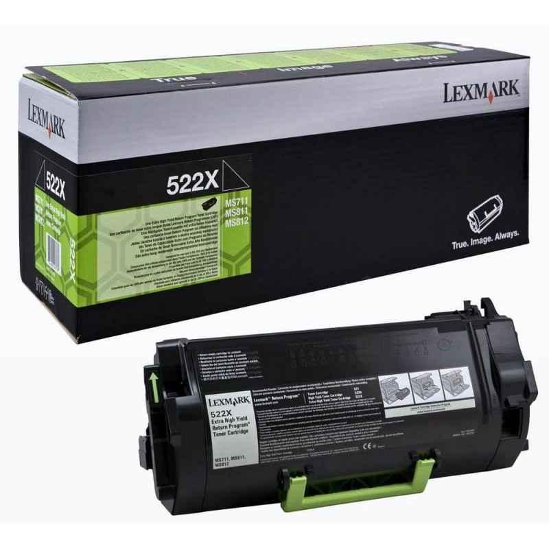 Toner Original Lexmark Black- 52D2X0E- pentru MS811-MS812- 45K-timbru verde 12 lei) - 52D2X0E