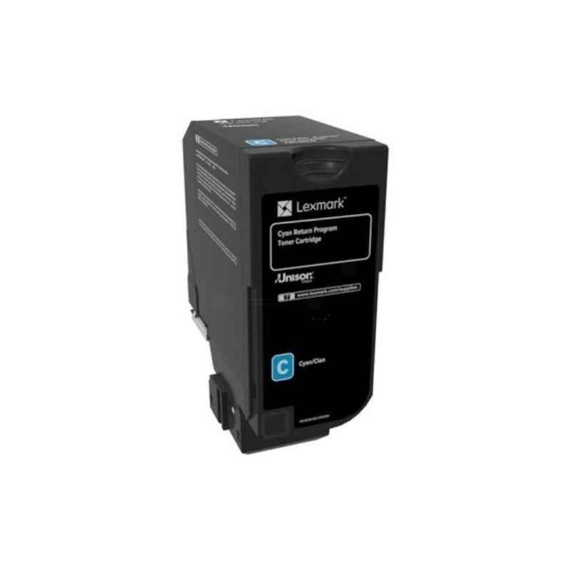 Toner Original Lexmark Cyan- 74C2SCE- pentru CS720-CS725-CX725- 7K-timbru verde 12 lei) - 74C2SCE