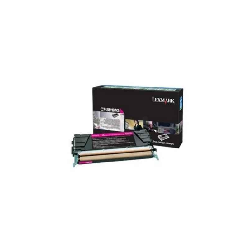Toner Original Lexmark Magenta- C748H3MG- pentru C748- 10K-timbru verde 12 lei) - C748H3MG