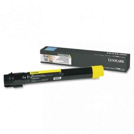 Toner Original Lexmark Yellow- C950X2YG- pentru C950- 22K-timbru verde 12 lei) - C950X2YG