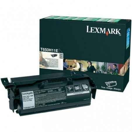 Toner Original Lexmark Black- T650H11E- pentru T650-T652-T654-T656- 25K-timbru verde 12 lei) - T650H11E