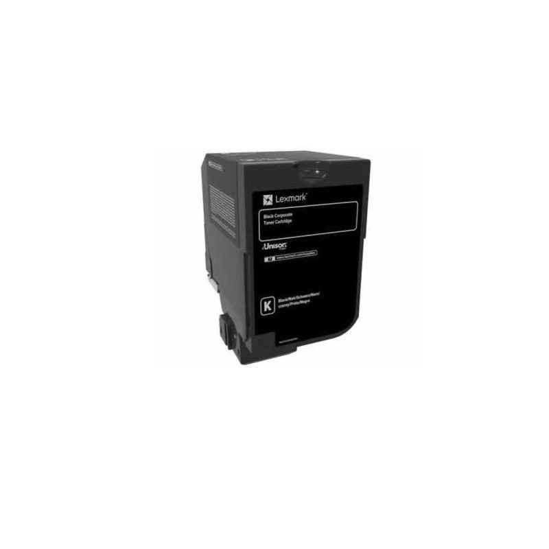 Toner Original Lexmark black- 74C20KE- pentru CX725-CS725-CS720- 3K-timbru verde 12 lei) - 74C20KE