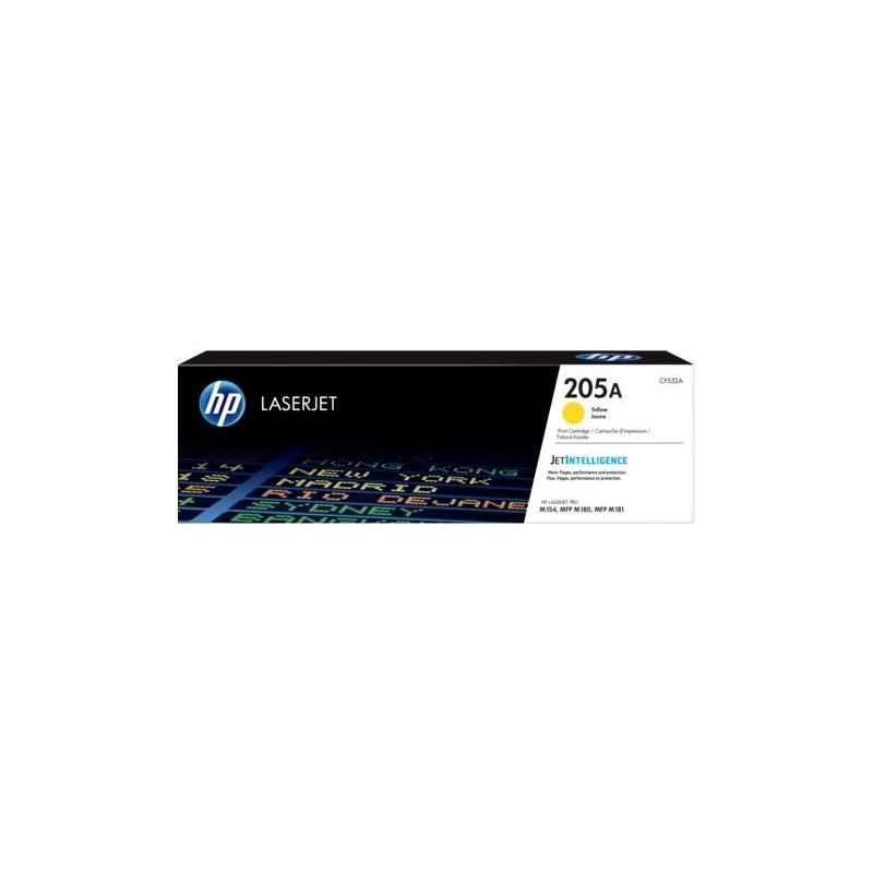 Toner Original HP Yellow- nr205A- pentru Color LaserJet Pro M180-M181- 09K-timbru verde 12 lei) - CF532A