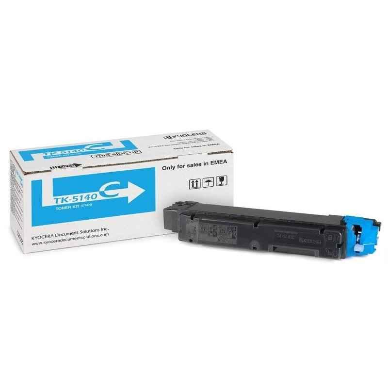 Toner Original Kyocera Cyan- TK-5140C- pentru ECOSYS P6130-M6x30- 5K-timbru verde 12 lei) - TK-5140C