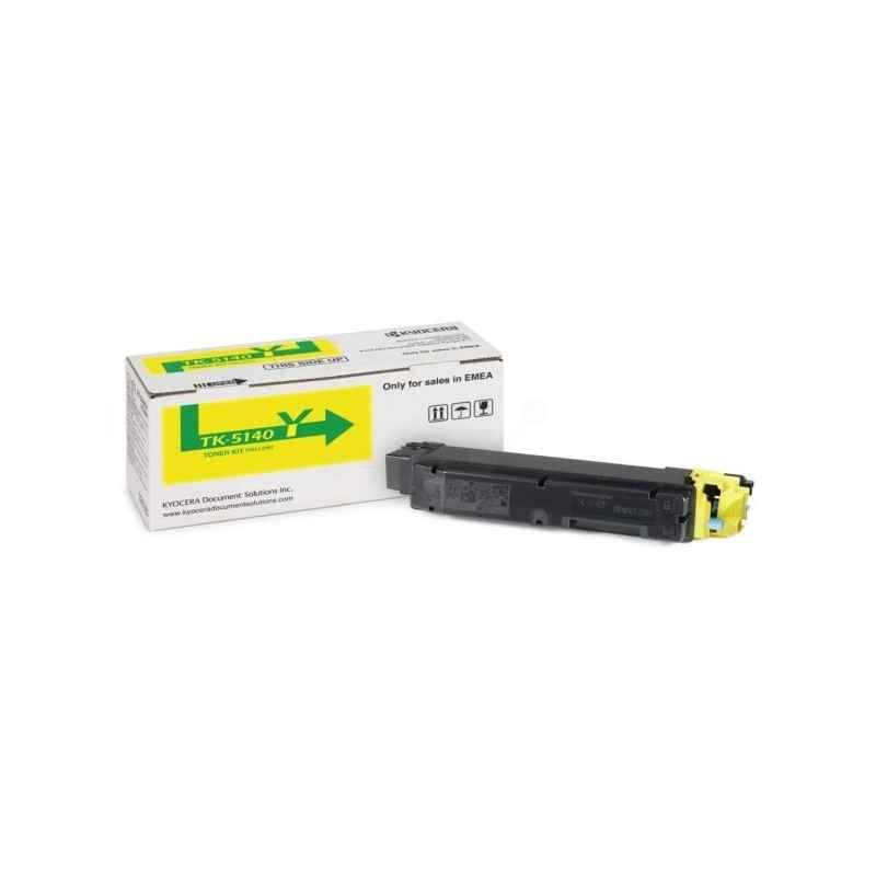 Toner Original Kyocera Yellow- TK-5140Y- pentru ECOSYS P6130-M6x30- 5K-timbru verde 12 lei) - TK-5140Y