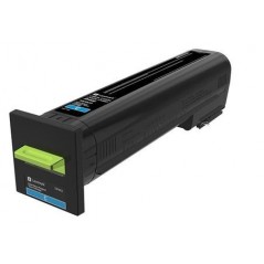 Toner Original Lexmark Cyan- 72K20C0- pentru CS820-CX820-CX825-CX860- 34K-timbru verde 12 lei) - 72K20C0