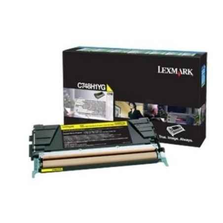 Toner Original Lexmark Yellow- C748H3YG- pentru C748 Series- 10K-timbru verde 12 lei) - C748H3YG