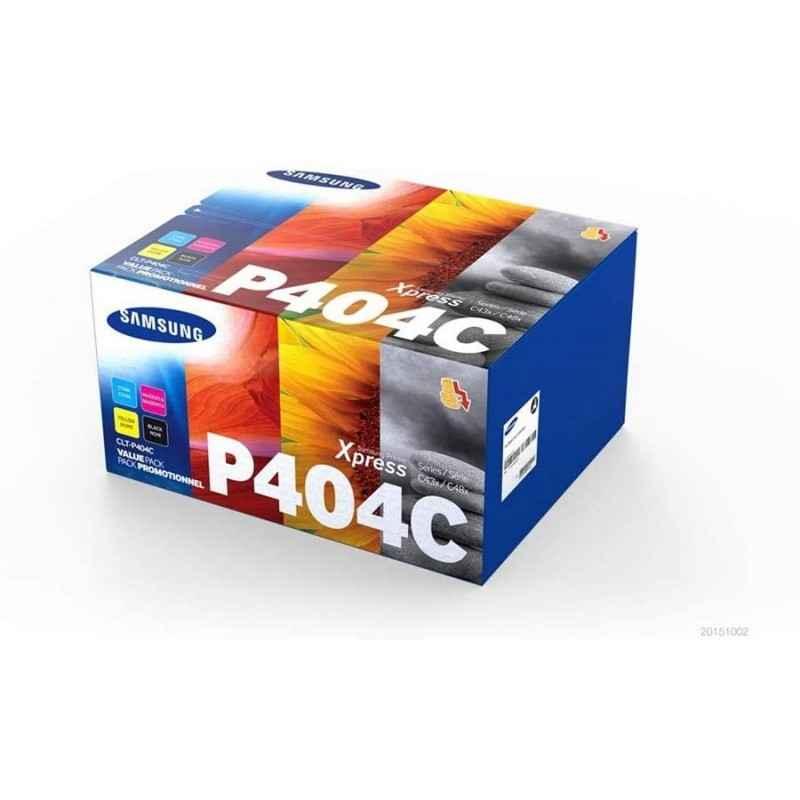 Combo-Pack Original Samsung CMYK- P404C- pentru SL-C430-C480- 15K-timbru verde 12 lei) - SU365A