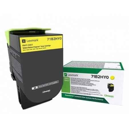 Toner Original Lexmark Yellow- 71B2HY0- pentru CX 417-CX 517-CS 417-CS 517 - 35K-timbru verde 12 lei) - 71B2HY0