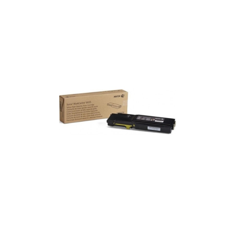 Toner Original Xerox Yellow- 106R02754- pentru WorkCentre 6655- 75K-timbru verde 12 lei) - 106R02754
