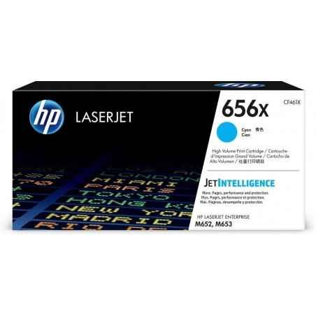 Toner Original HP Cyan- nr656X- pentru Laser Jet M653dn-M653x-M652dn-M652n-M653dh- 22k- inclTV 12inclTV CF461X