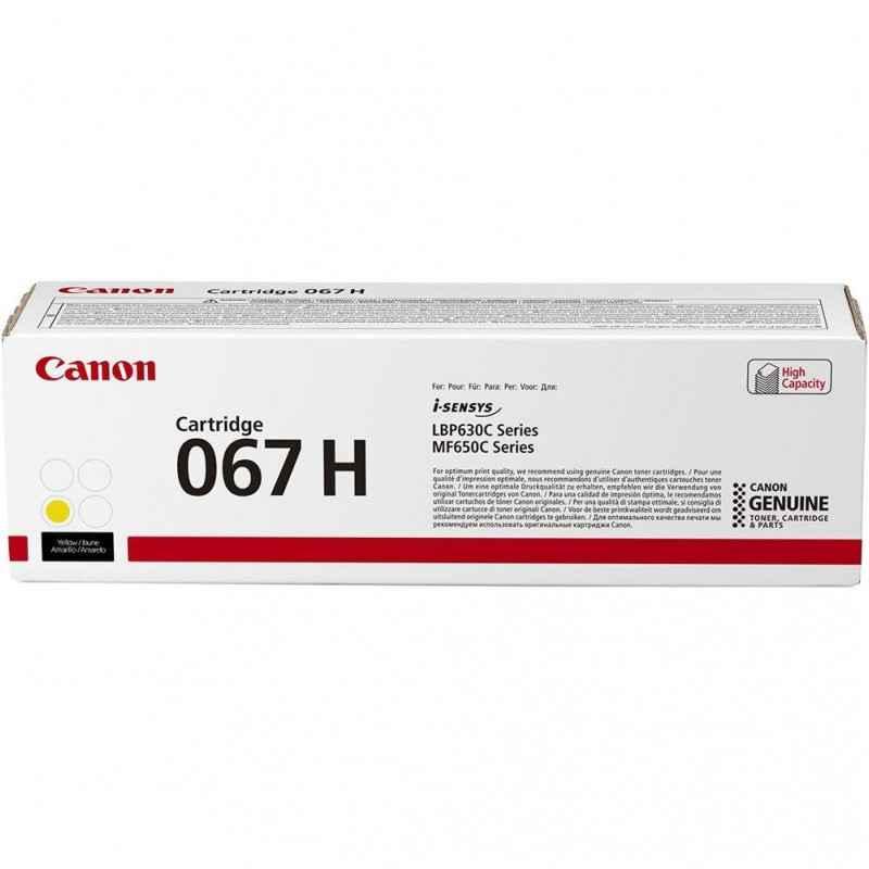 Toner Original Canon Yellow-CRG-067HY- pentru MF 651-MF 655-MF 657- 215K- inclTV 12 RON- 5103C002AA